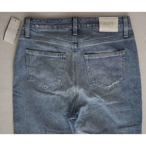 Paige Women's Sz 26 Blue Noella High-Rise Ankle Length Boyfriend Jeans $239 - Picture 5 of 9